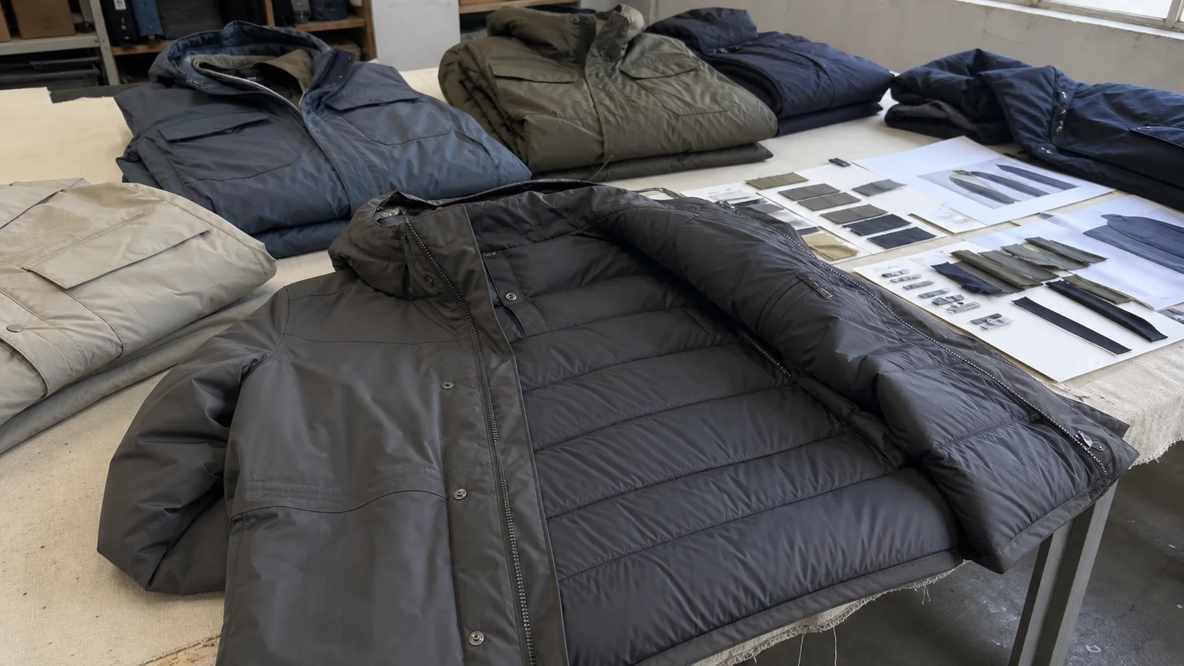 Wholesale Down Jackets Lead Times for Distributors