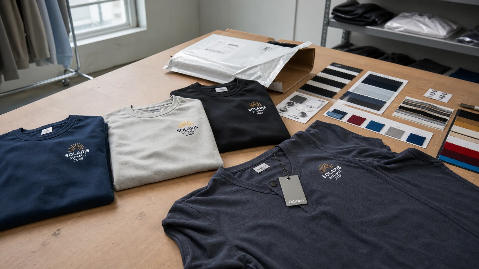 Wholesale Embroidered Tees for Company Event Uniforms