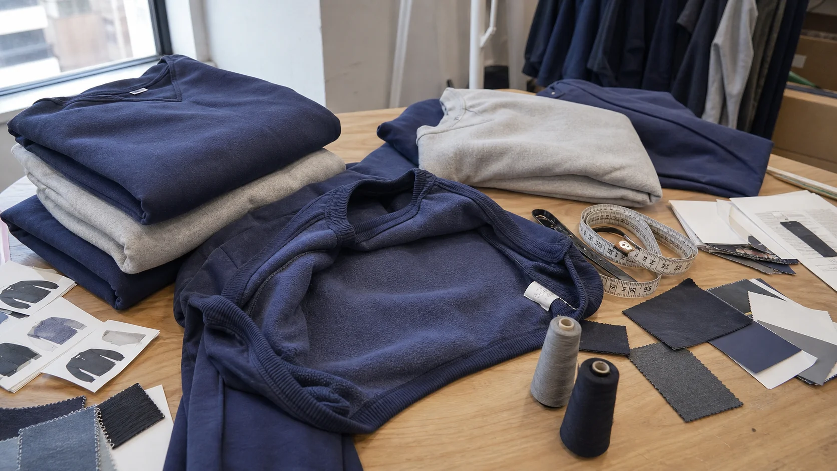 Wholesale Fleece Sweatshirts for Logistics Uniforms