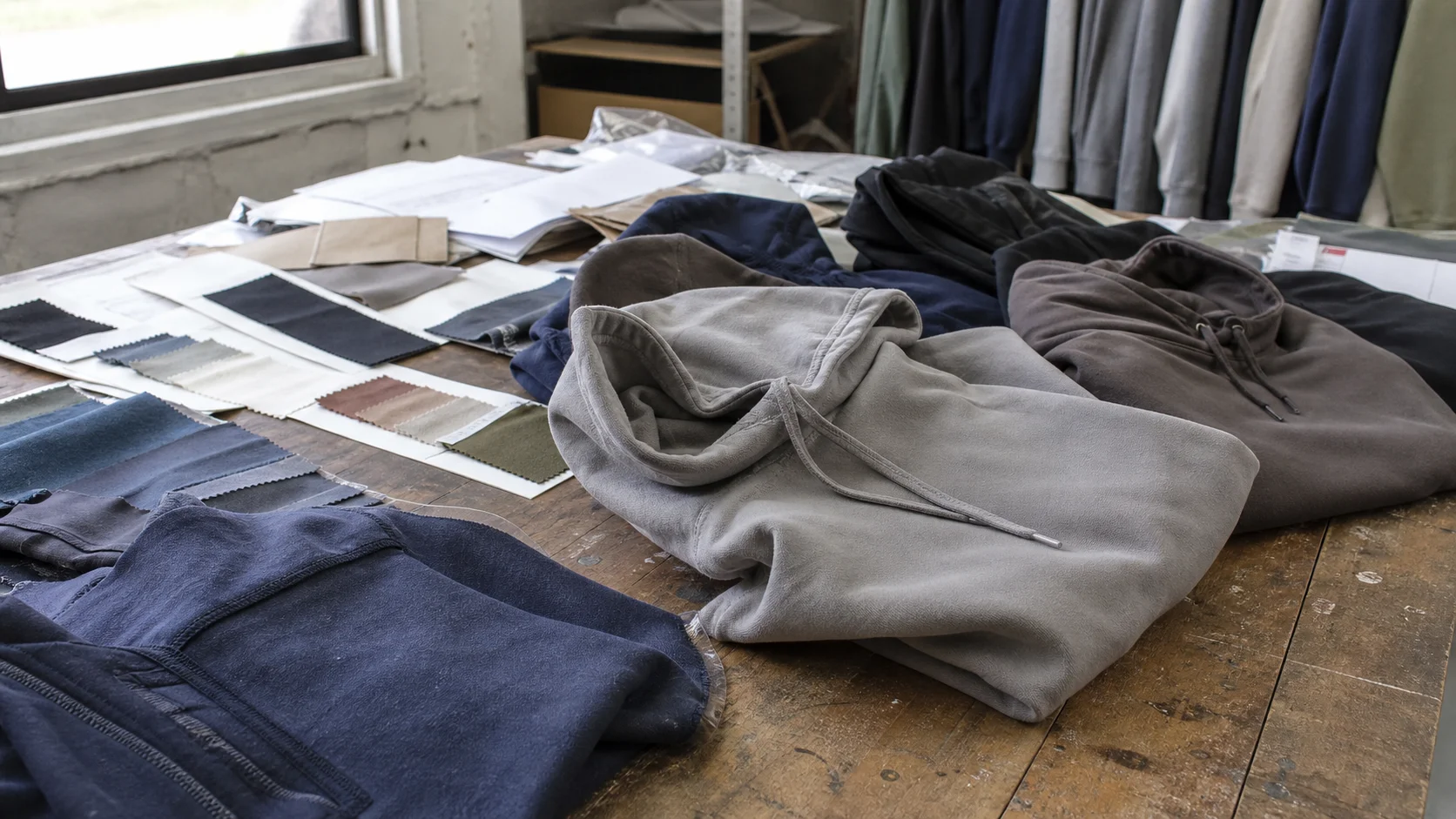Wholesale Hoodie Fit Samples for Prebook Orders