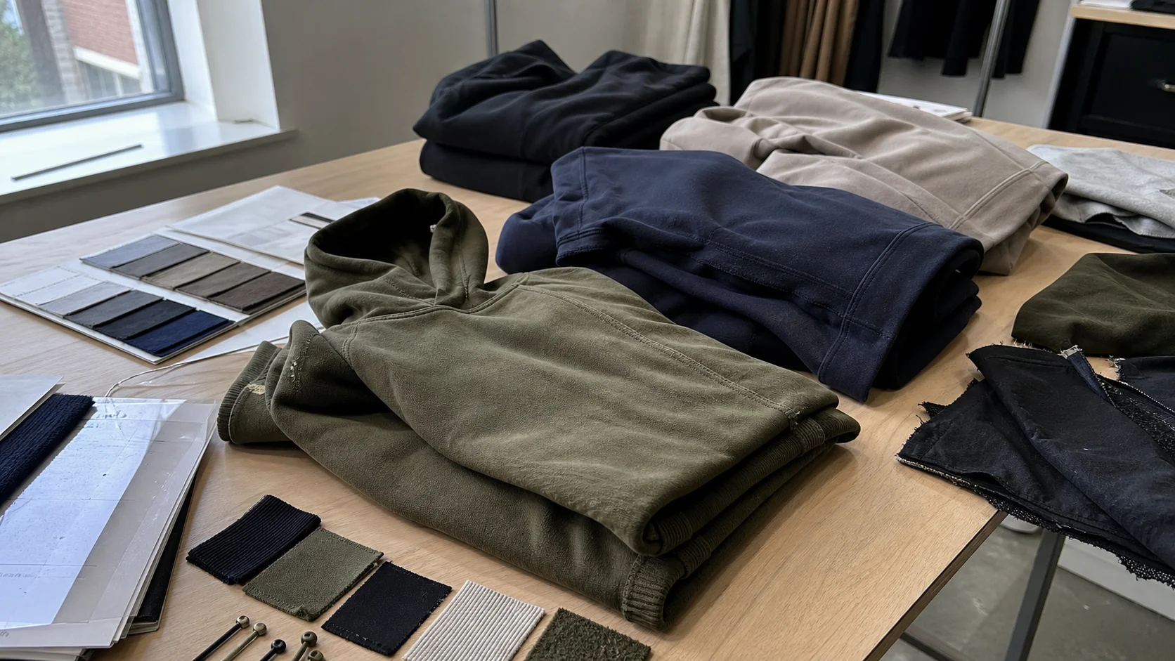Wholesale Undyed Twill Coat Shrinkage Control Plan