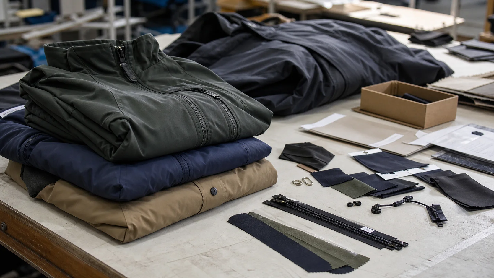 Wholesale Jackets With Private Label Packaging Inserts