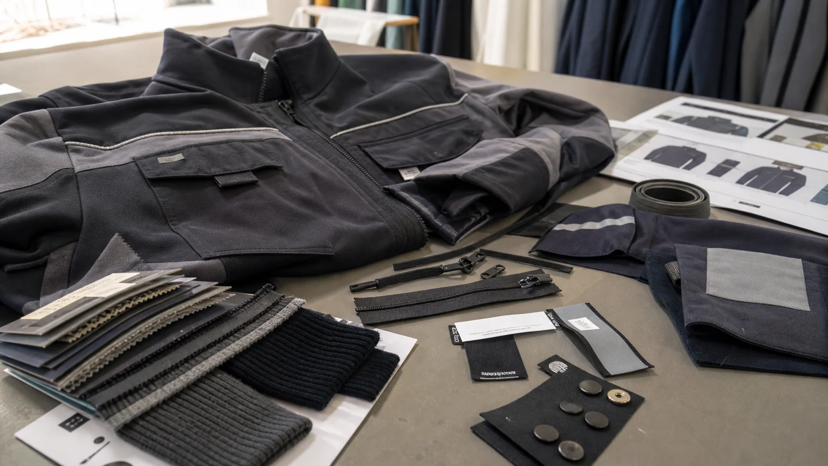 Wholesale Uniform Jackets With Size Grading