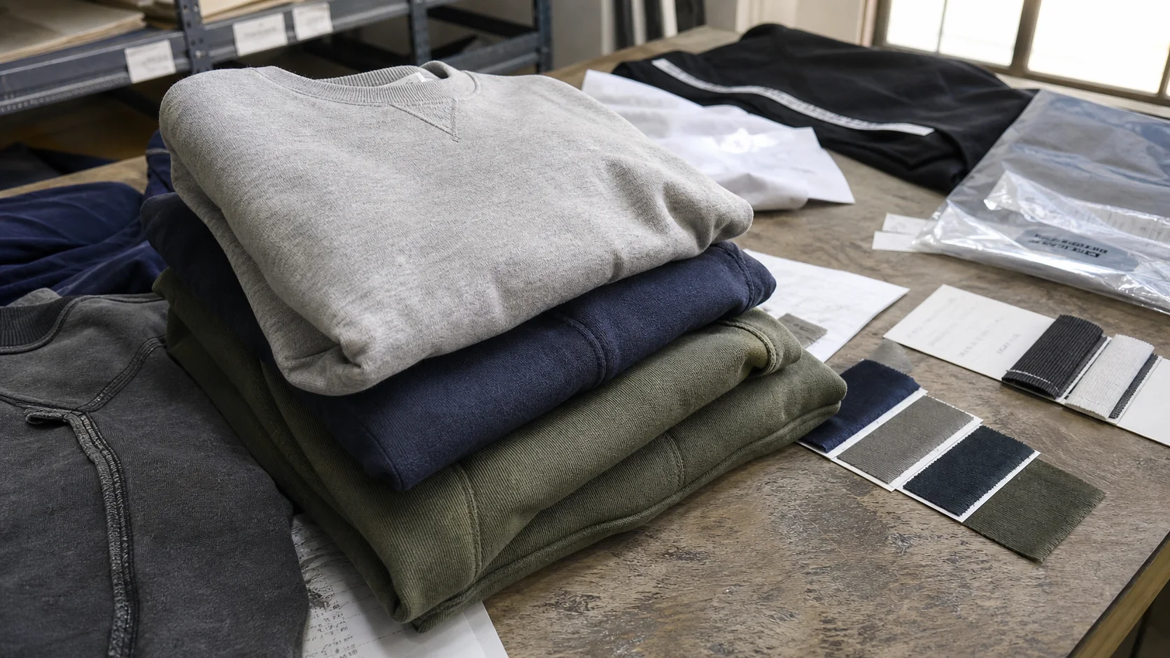 Wholesale Oversized Sweatshirts With Shrinkage Testing