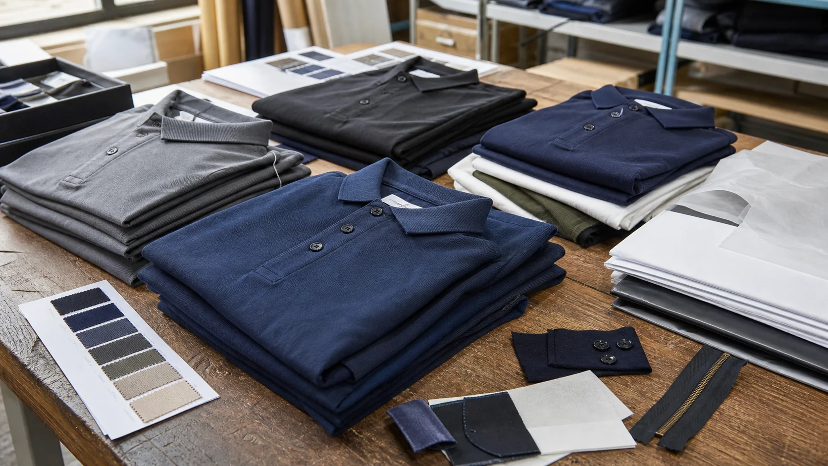 Wholesale Polo Shirts for Packaged Uniform Fulfillment