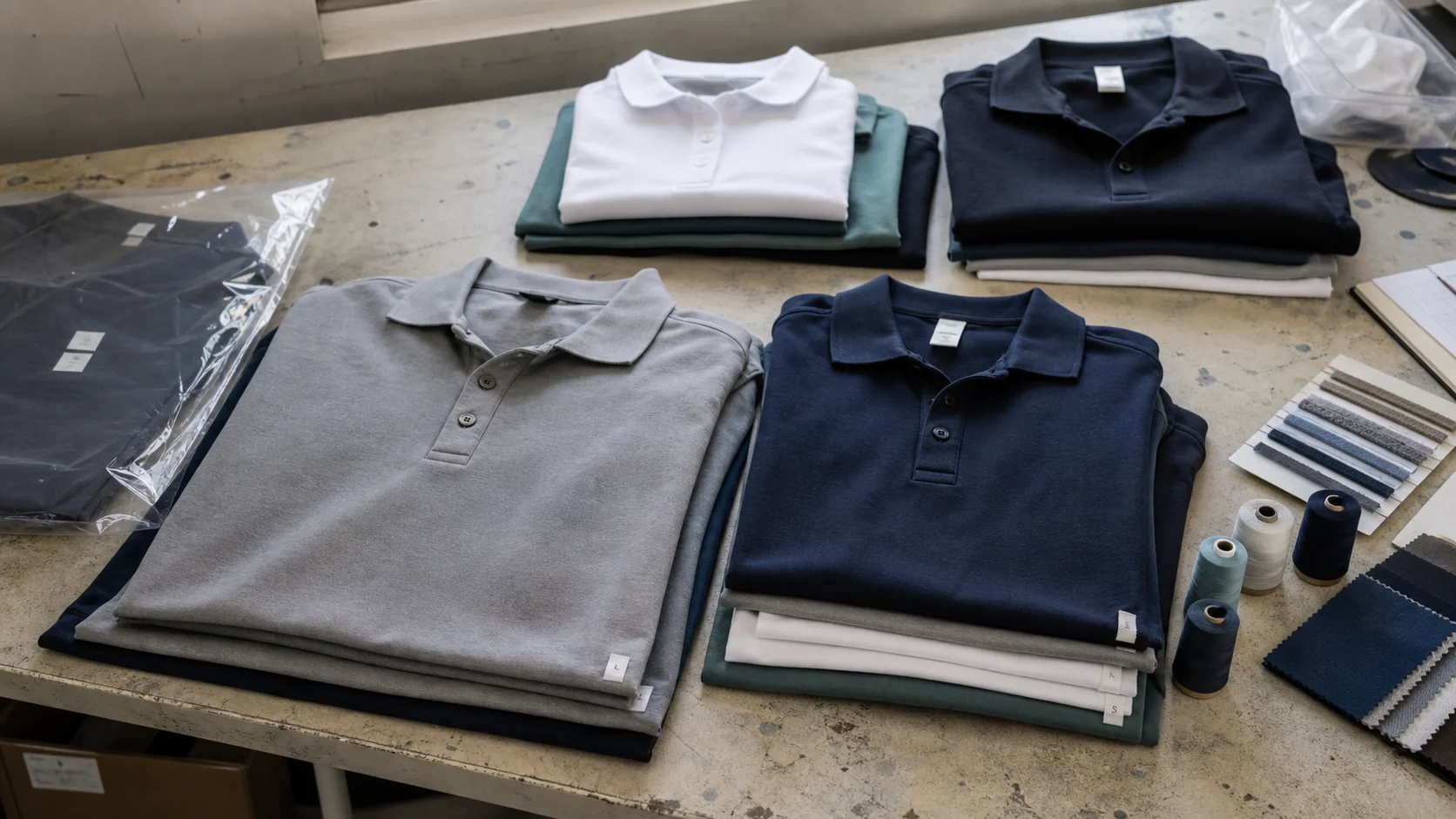 Wholesale Polos With Size Grading for Housekeeping Teams