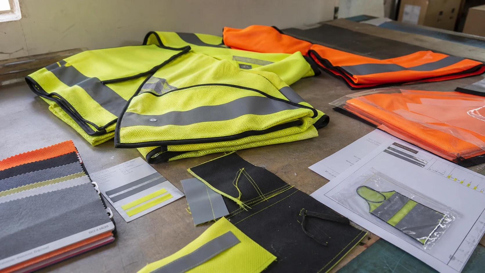 Wholesale Safety Vests with Reflective Heat Transfer