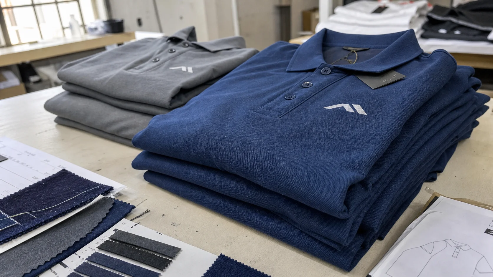 Wholesale Screen-Printed Polos for Corporate Orders