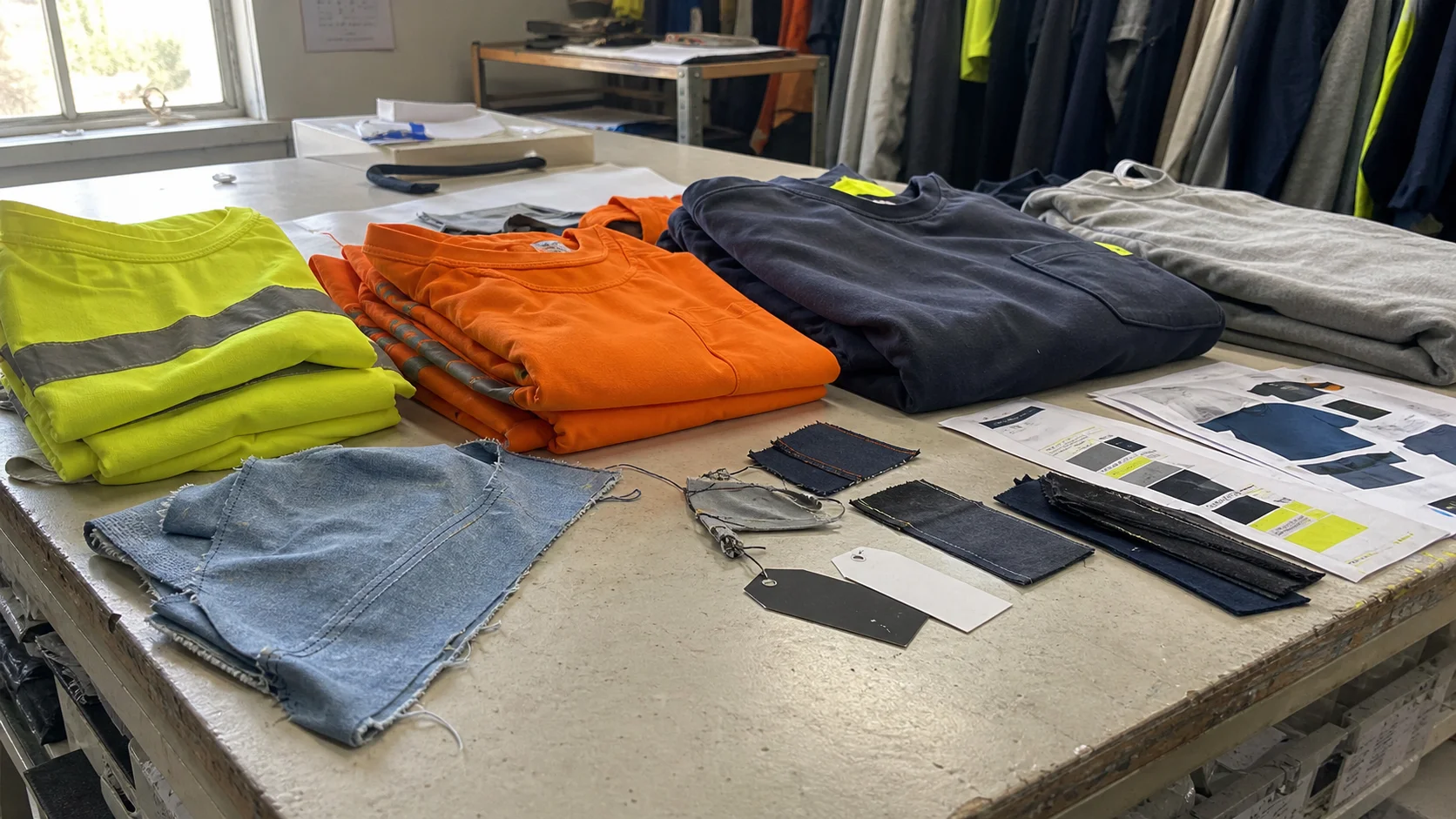 Wholesale Screen-Printed Workwear MOQ for Crews