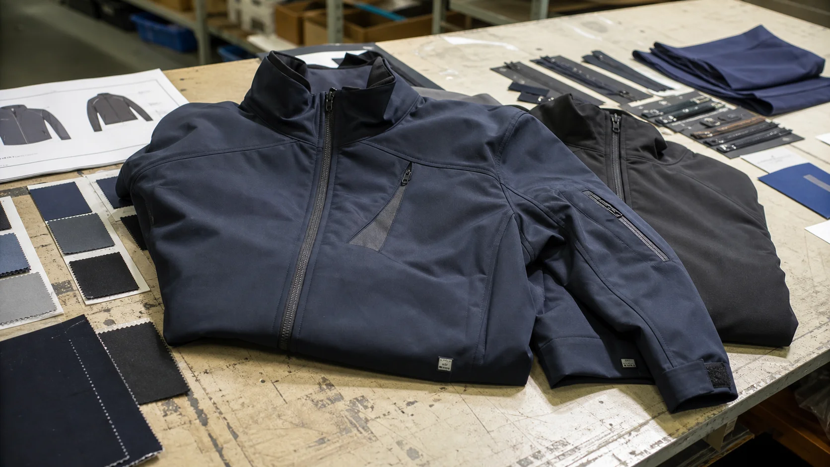 Softshell Jacket MOQ Pricing for Airport Uniform Buyers