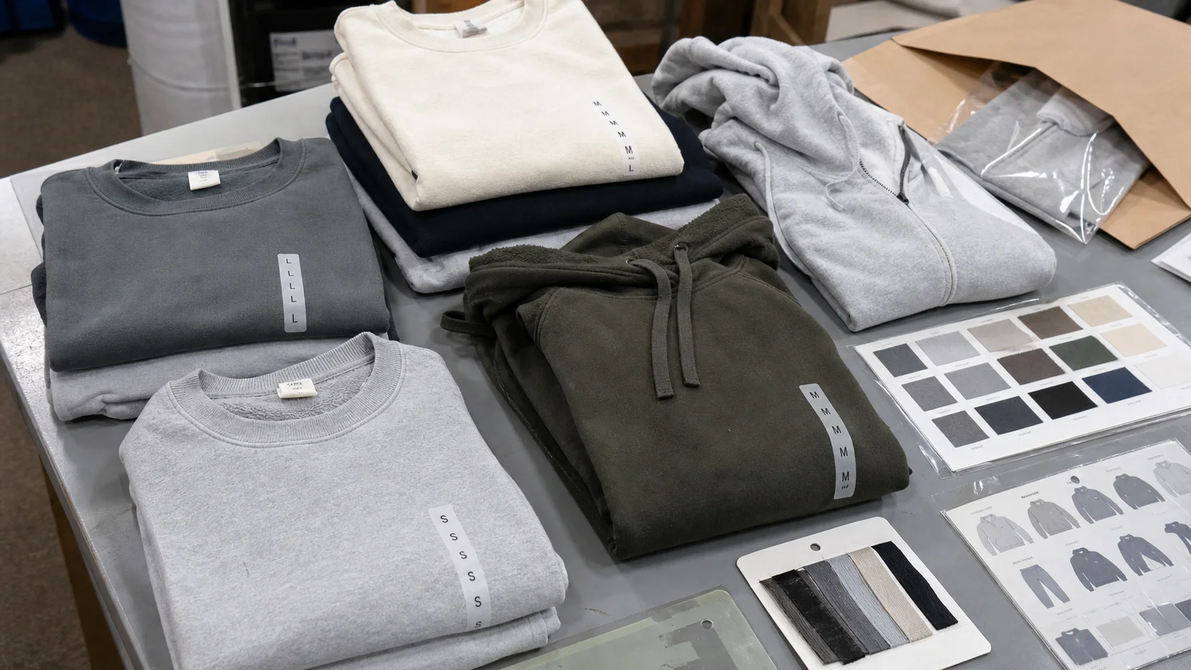 Wholesale Sweatshirts With Size Grading for Retail Orders