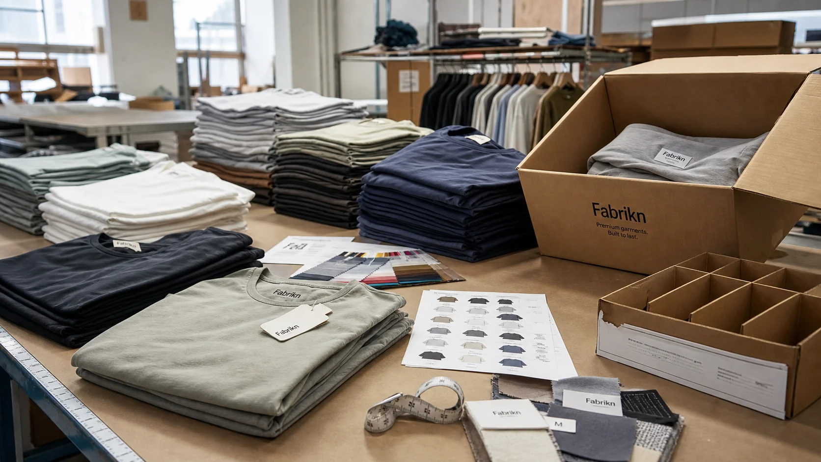 Custom Size Stickers for Apparel Packaging