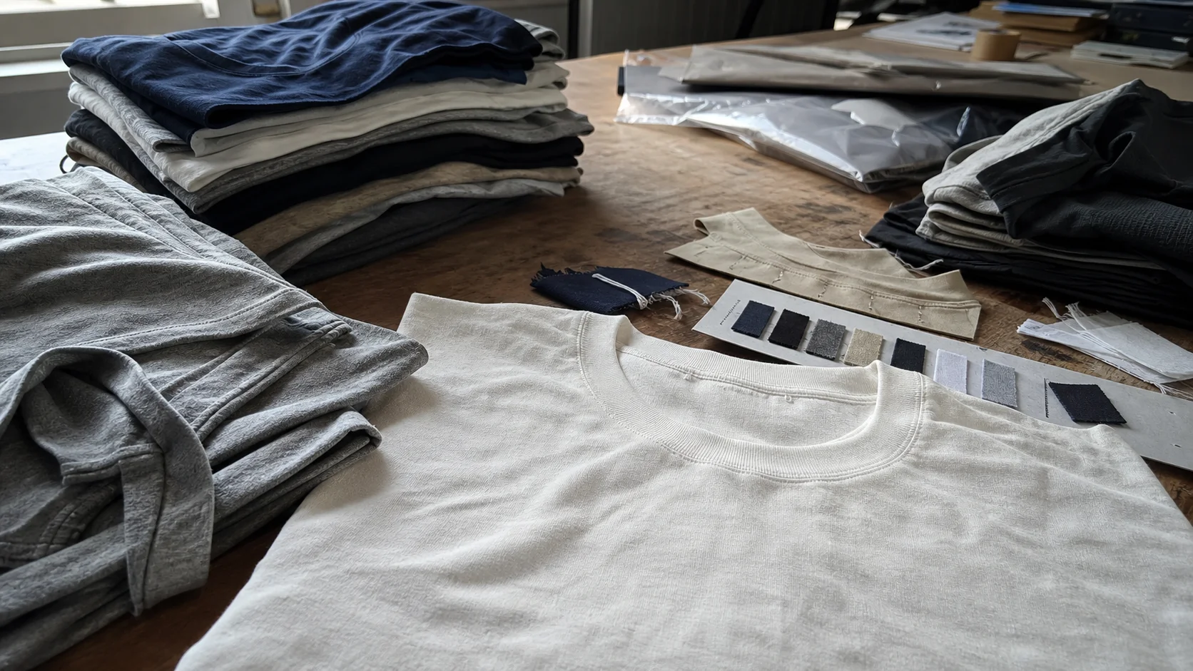 Wholesale Tees with Neck Label Removal for Brand Launches