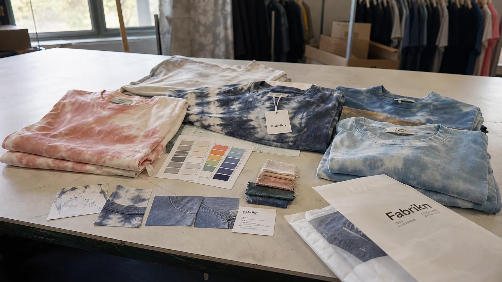 Wholesale Tie-Dye Tees for Festival MOQ Orders