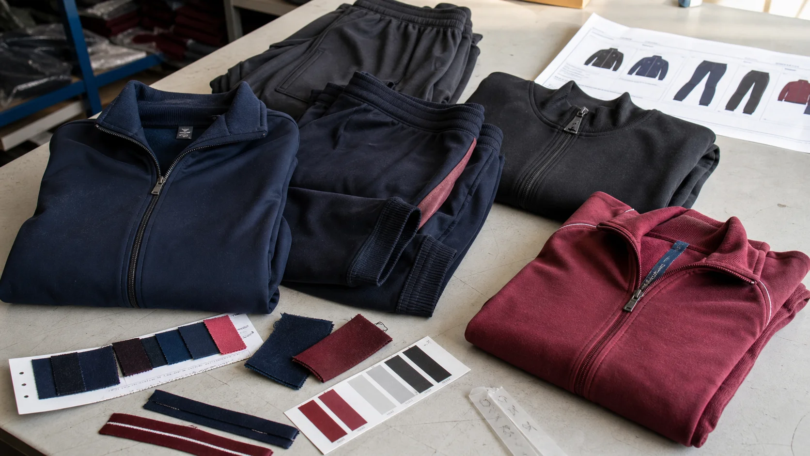 Wholesale Tracksuits: Colorfastness Testing for Retailers