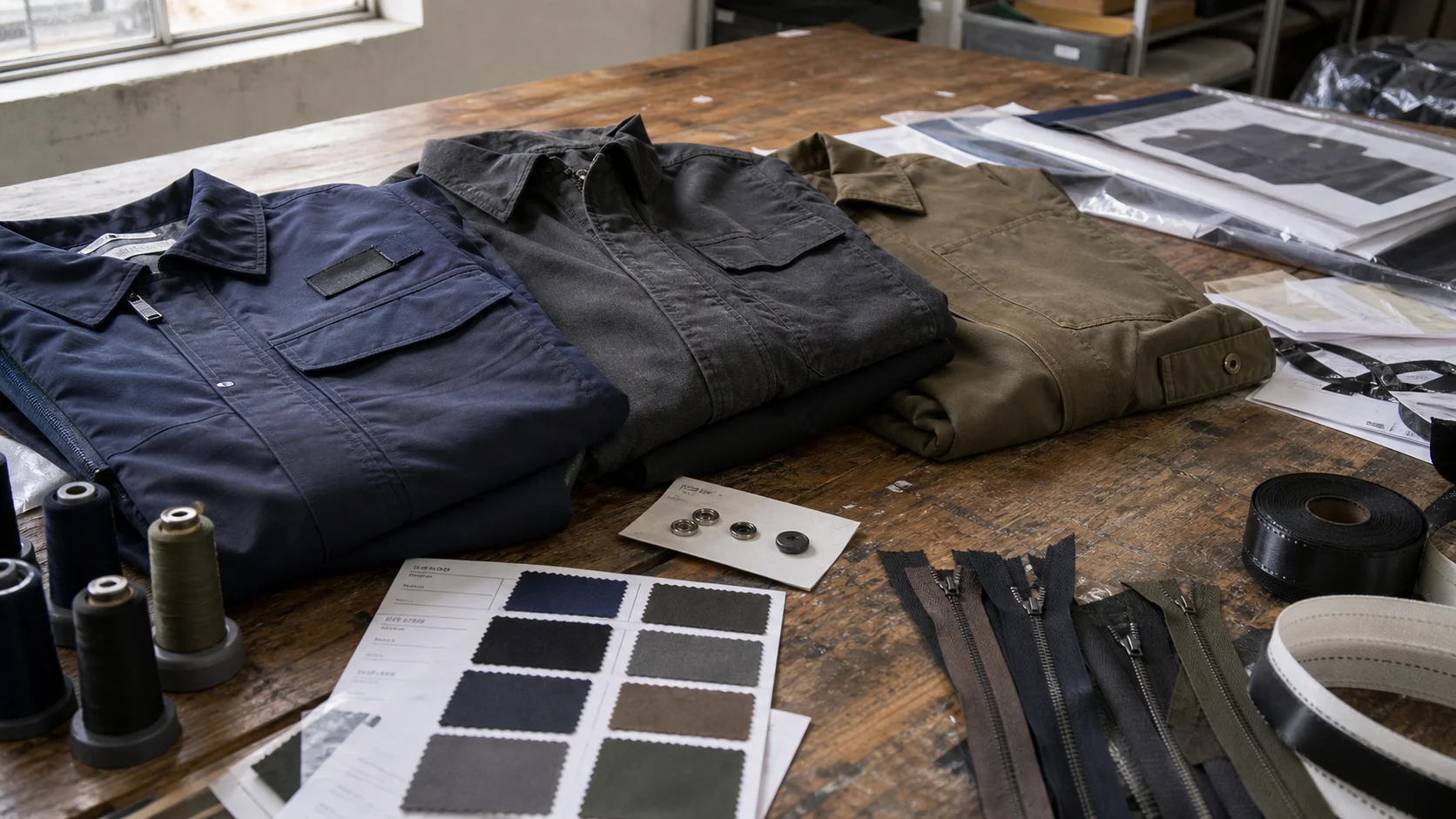 Wholesale Workwear Jacket Trim Sourcing for Distributors