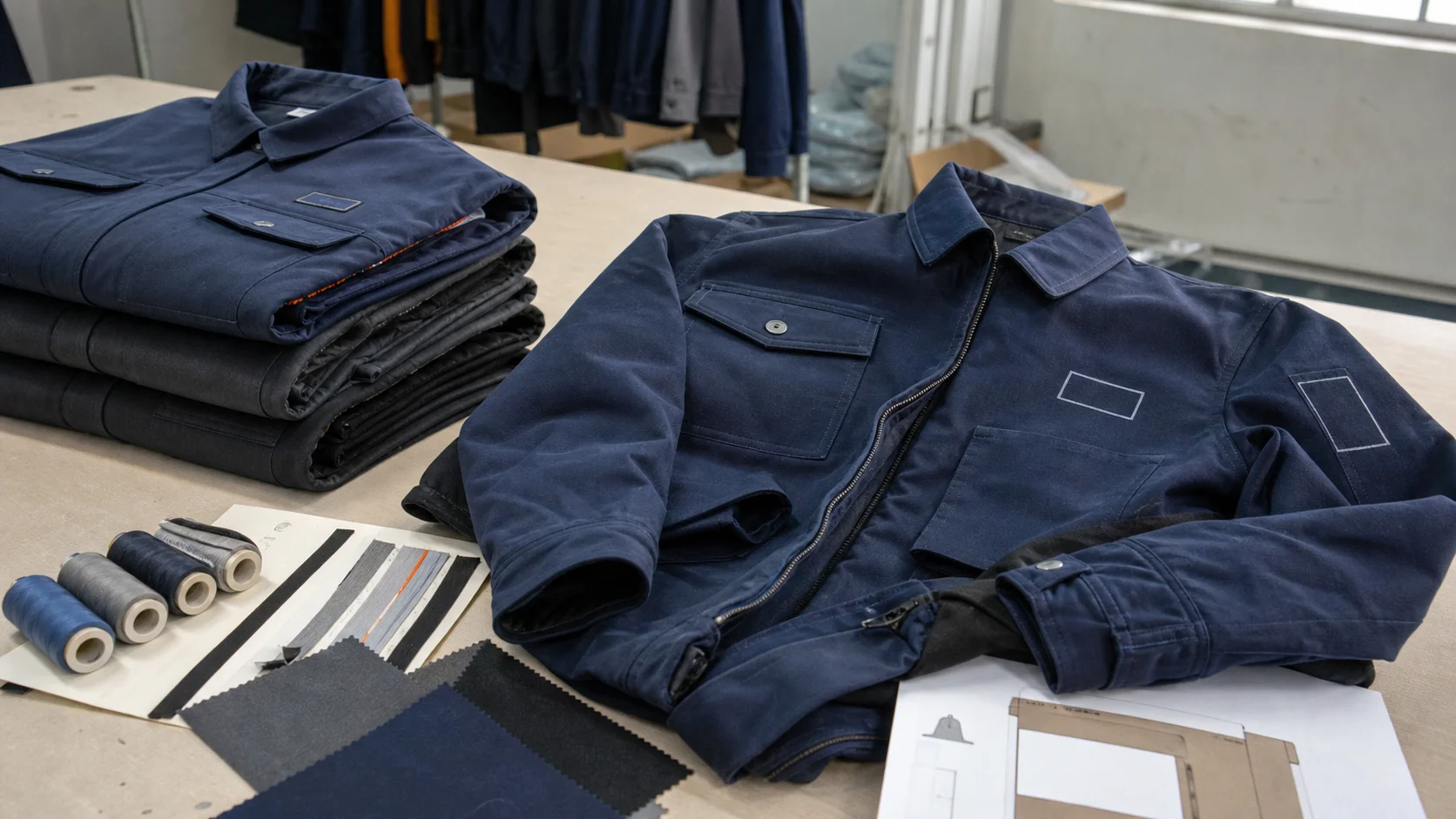 Work Jacket Embroidery Factory Quote Breakdown