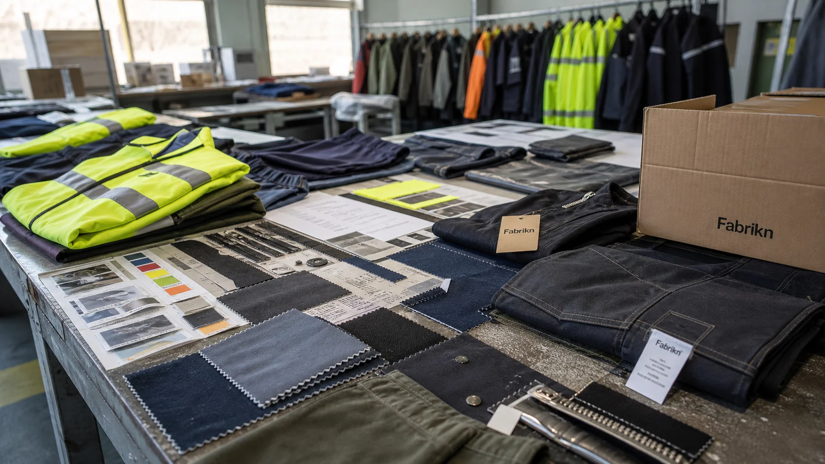 OEM Workwear Coats With Compliance Testing