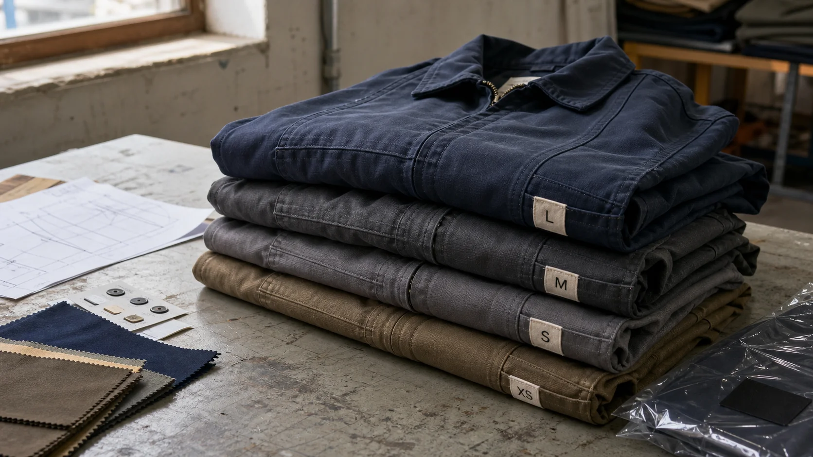 Custom Workwear Coats With Colorfastness Testing