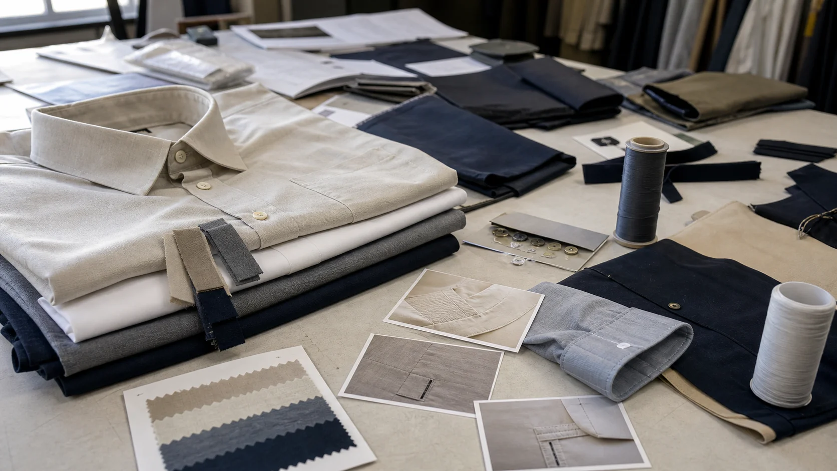 Woven Shirt Tech Pack Support for Hospitality Buyers