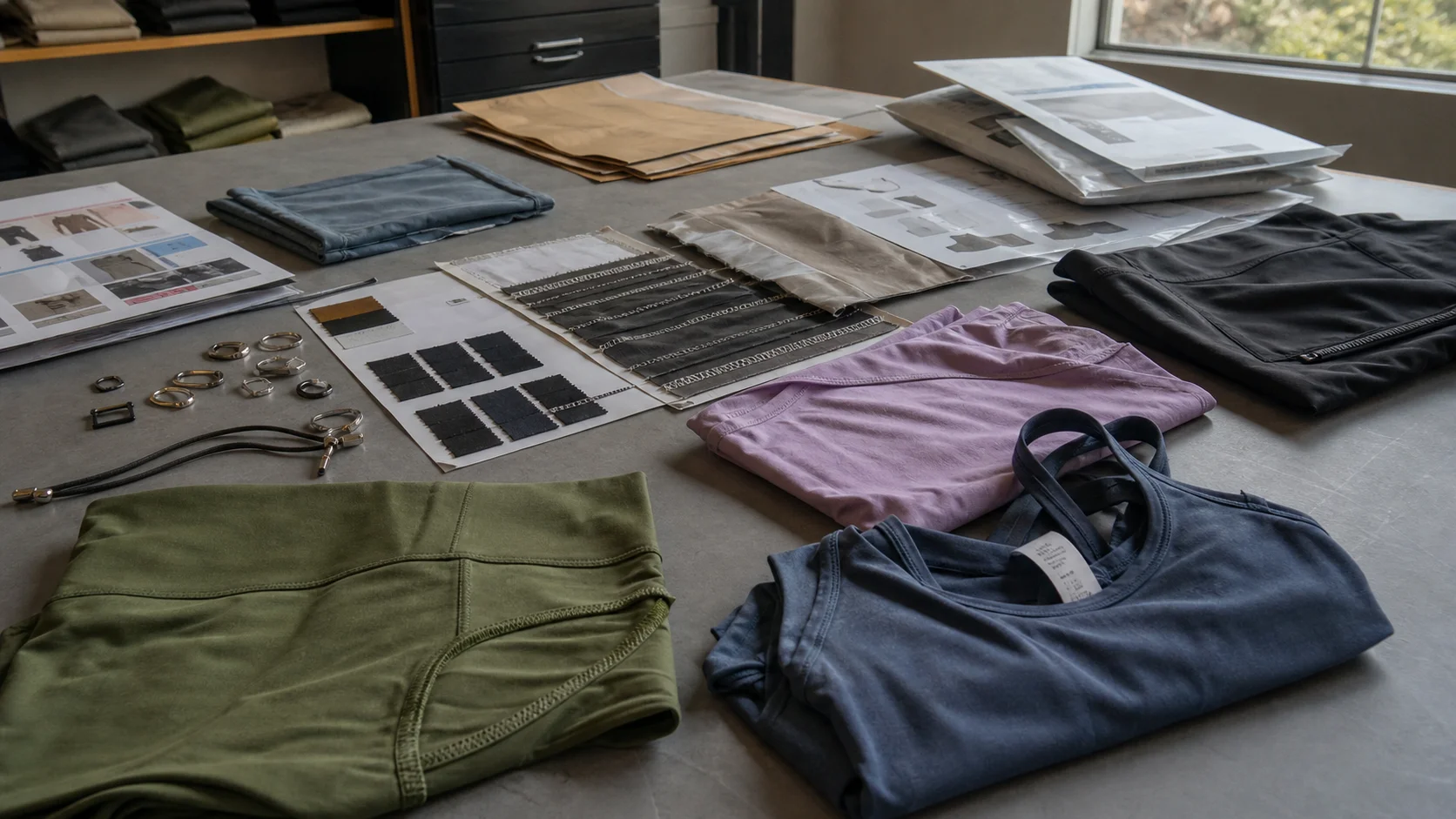 Yoga Studio Tech Pack Pricing for Apparel Buyers